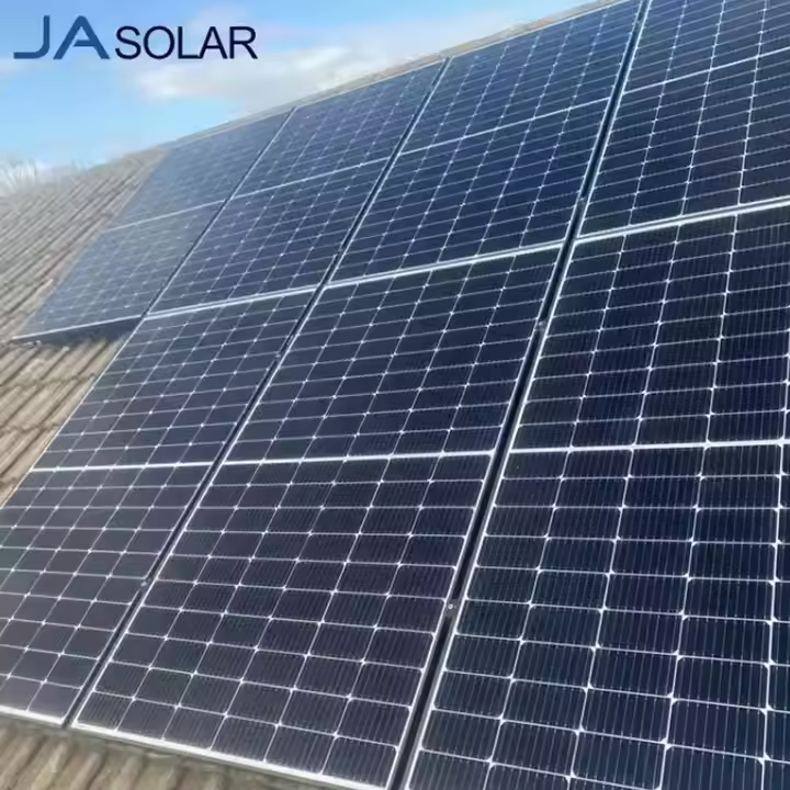JA Solar Panel 600W JAM66D45 600W Solar Panel 610W 620W 630W JA N-Type Bifacial Dual Class Photovoltaic Panel Solar