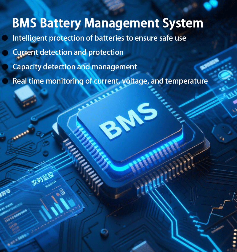 Stackable Battery Inside Structure