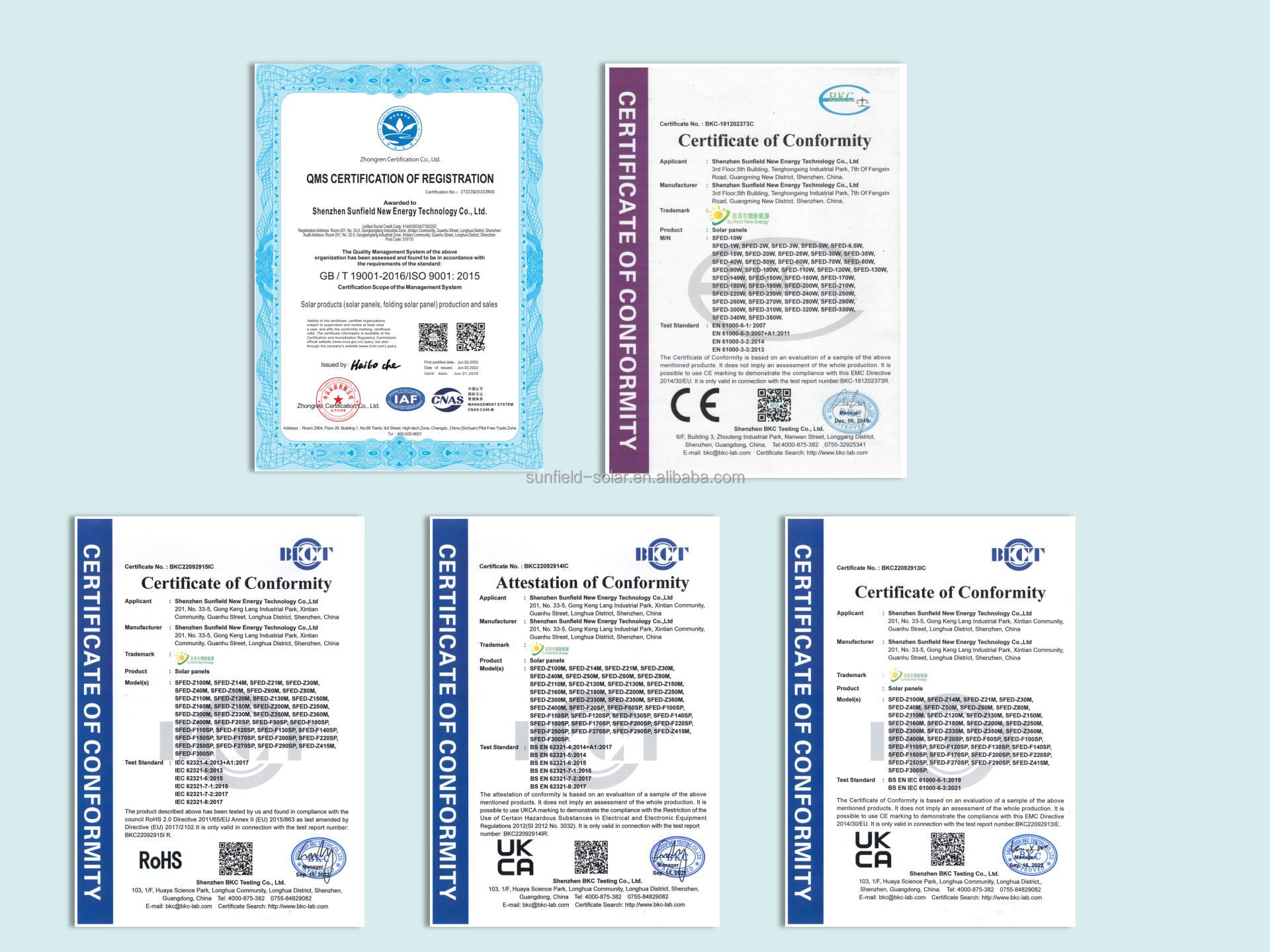 Certifications Certificates