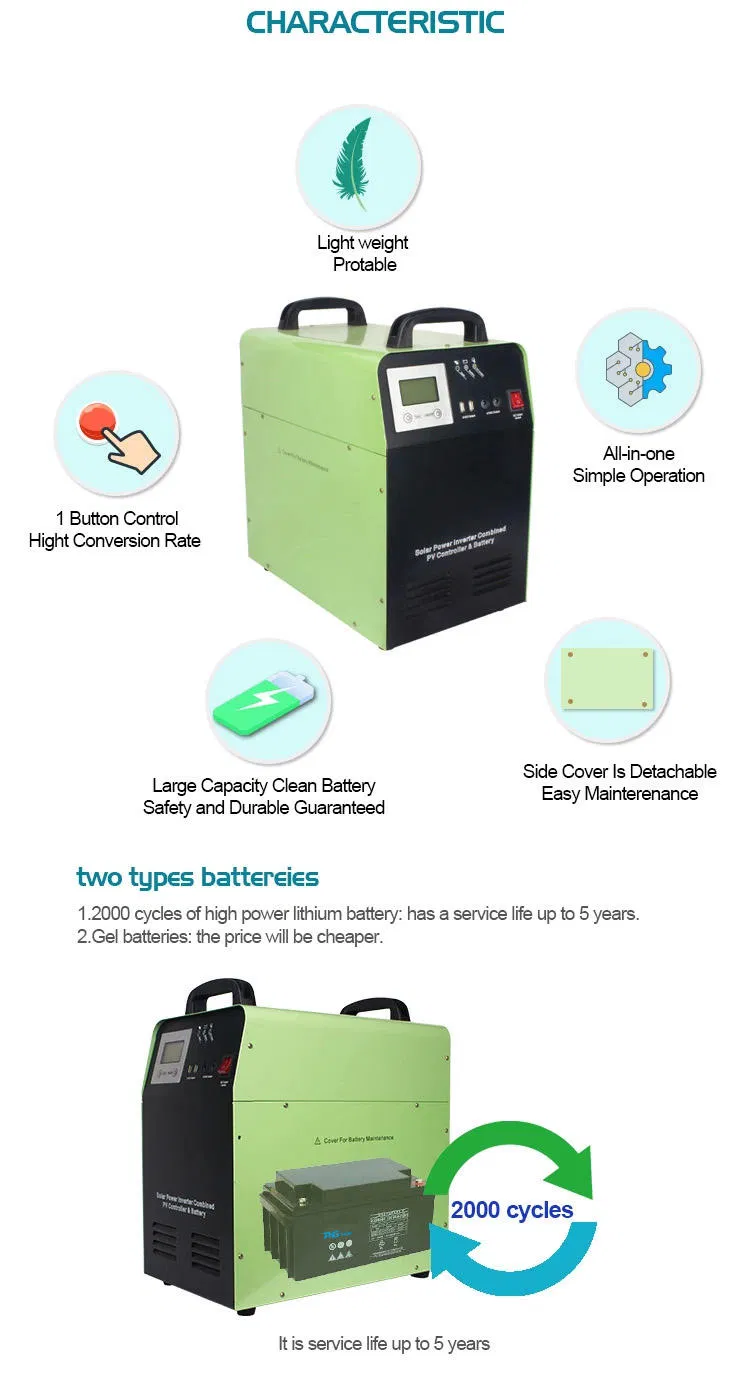 2kw 6kw Solar System off Grid 3kw 4kw 5kw Solar Panels 1000W Price for Home House Electricity
