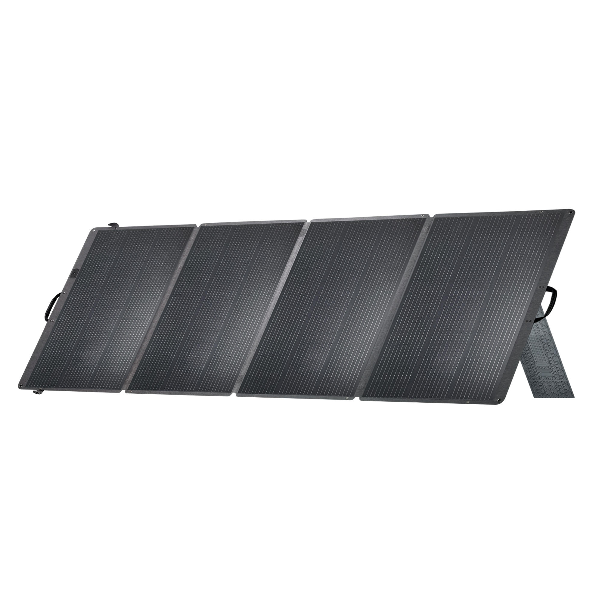 200W Black Foldable Monocrystalline Solar Panel with 23% Efficiency Portable Solar Charger for Outdoors Camping &amp; RV Use