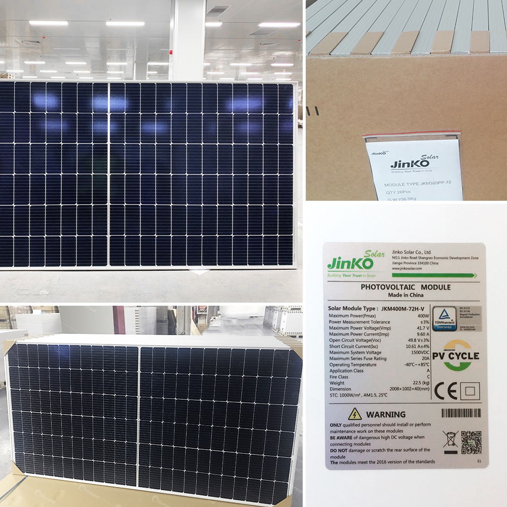 Jinko Monocrystalline Solar Panels N Type 550W 580W 585W 600W 650 Watt Hjt Solar Panel Jinko For Home