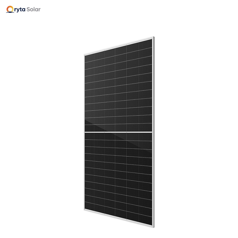 Hot Selling 700W 720W N-Type HJT Bifacial Half-Cut Shingled Solar Panels for Home Energy System