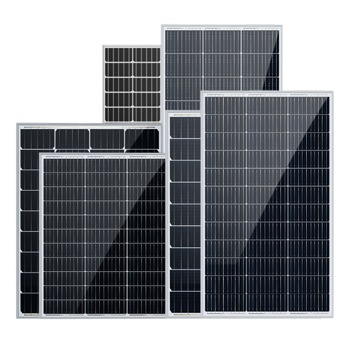 High Efficiency Monocrystalline Bifacial TOPCon Solar Panel 550W/600W/720W for On-Off Grid Home &amp; Commercial Systems