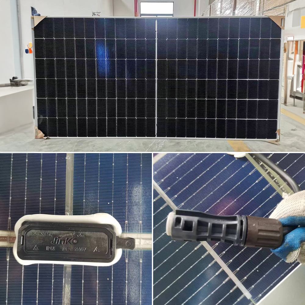 Jinko Tiger Neo N-Type Topcon Solar Panels Jinko 580W 580 Watts 585W 660W Paneles Solares Jinko N Type Solar Panels