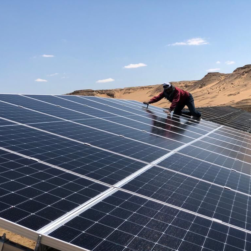 410W 450W 550W 670W 580W Grade a Silicon Hybrid Energy Balcony Crystalline Home Half Cut Mono Solar PV Module Cell Panel Storage Cleaning Tracking PV System