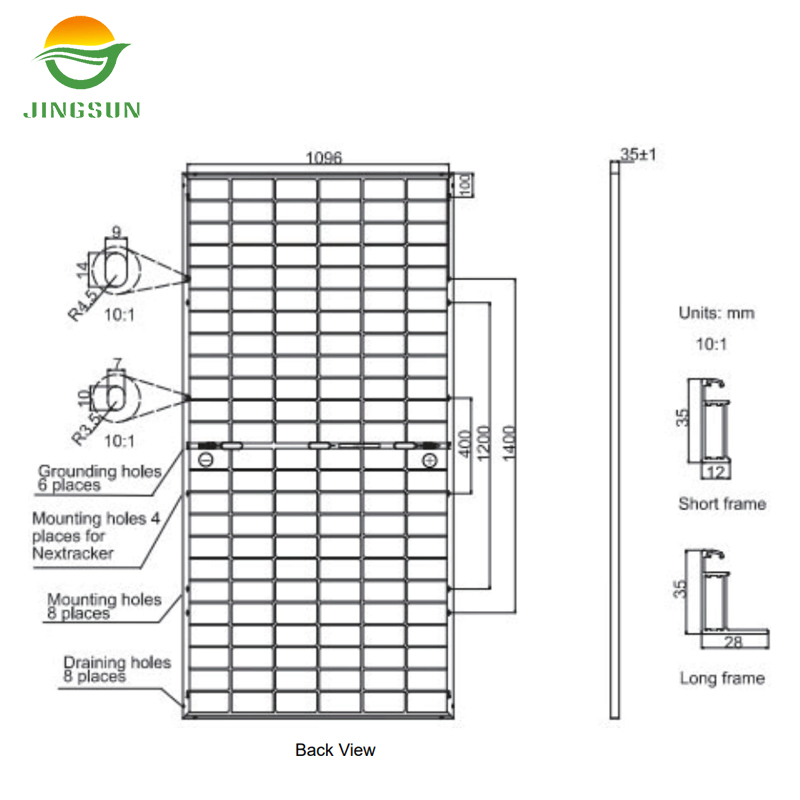 High Quality Jam144D 580-605n Solar Panel 580-605W Mono Perc Module N-Type for Home Use