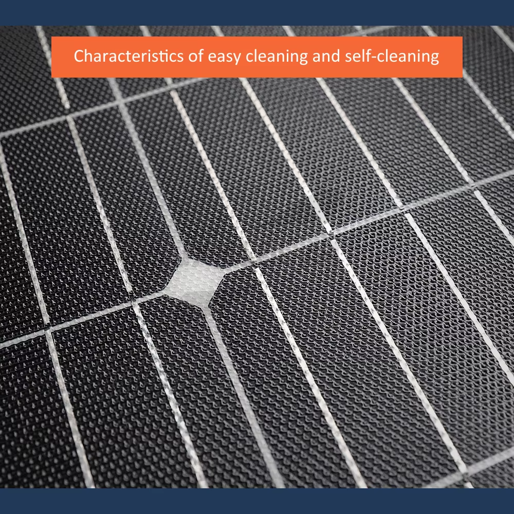 500W 40V Flexible Solar Panel ETFE Surface Mono Solar Panel 500 Watt Best Price for Home RV Yacht Boat Car Off-Grid Applications