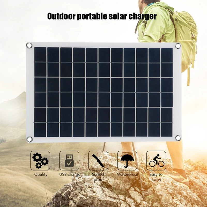 Flexible 18V Monocrystalline Solar Panel for Mobile Phone and Car Charging