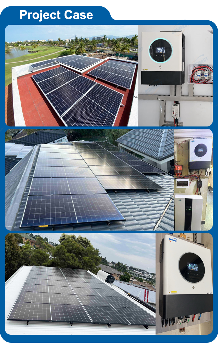 Split Phase Solar Hybrid System 10KW 48V to 120V/240V Split Phase Solar System off Grid Hybrid Solar System Price