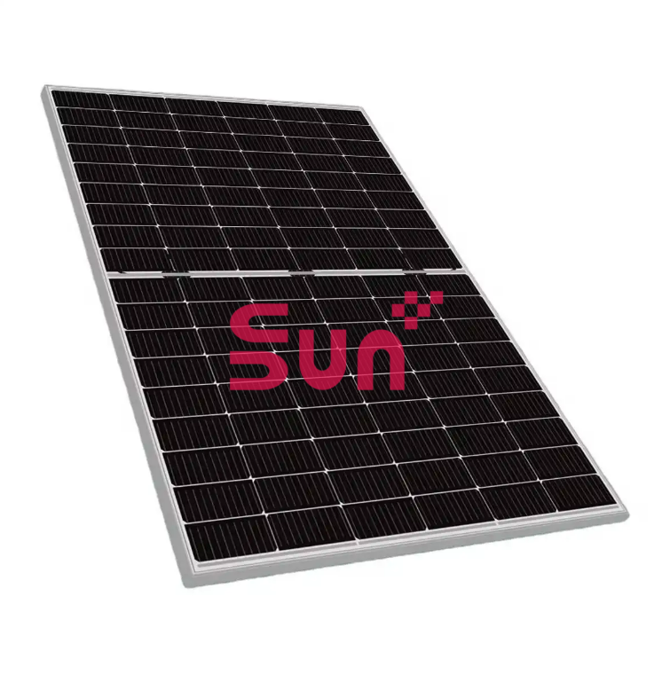SUNPLUS 595-605W Superior Bifacial Mono Solar Panels for Utility-Scale Solar Farms US Stock