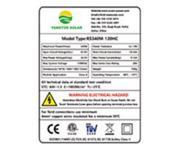 Label detail