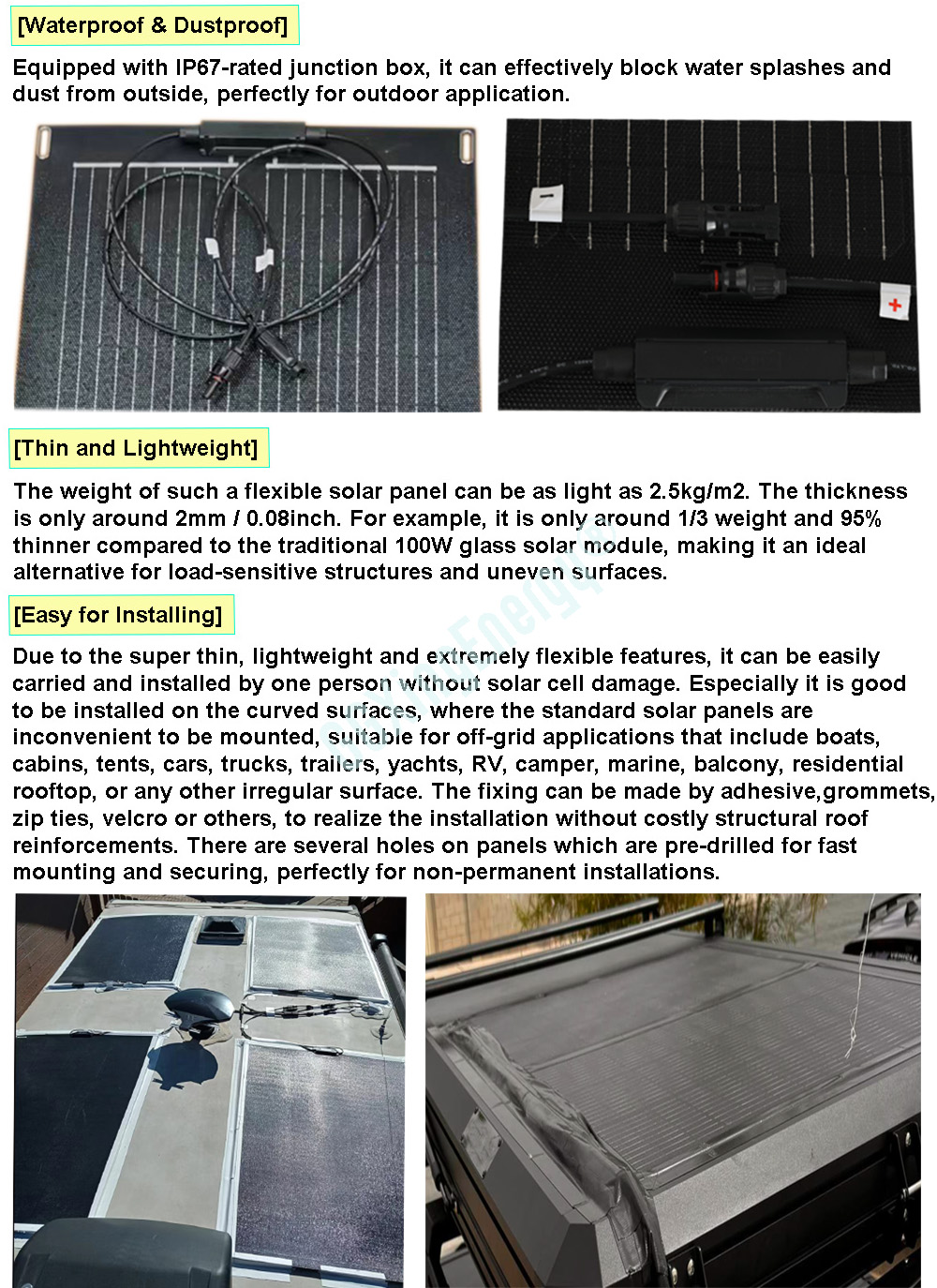 Solar Panel Details