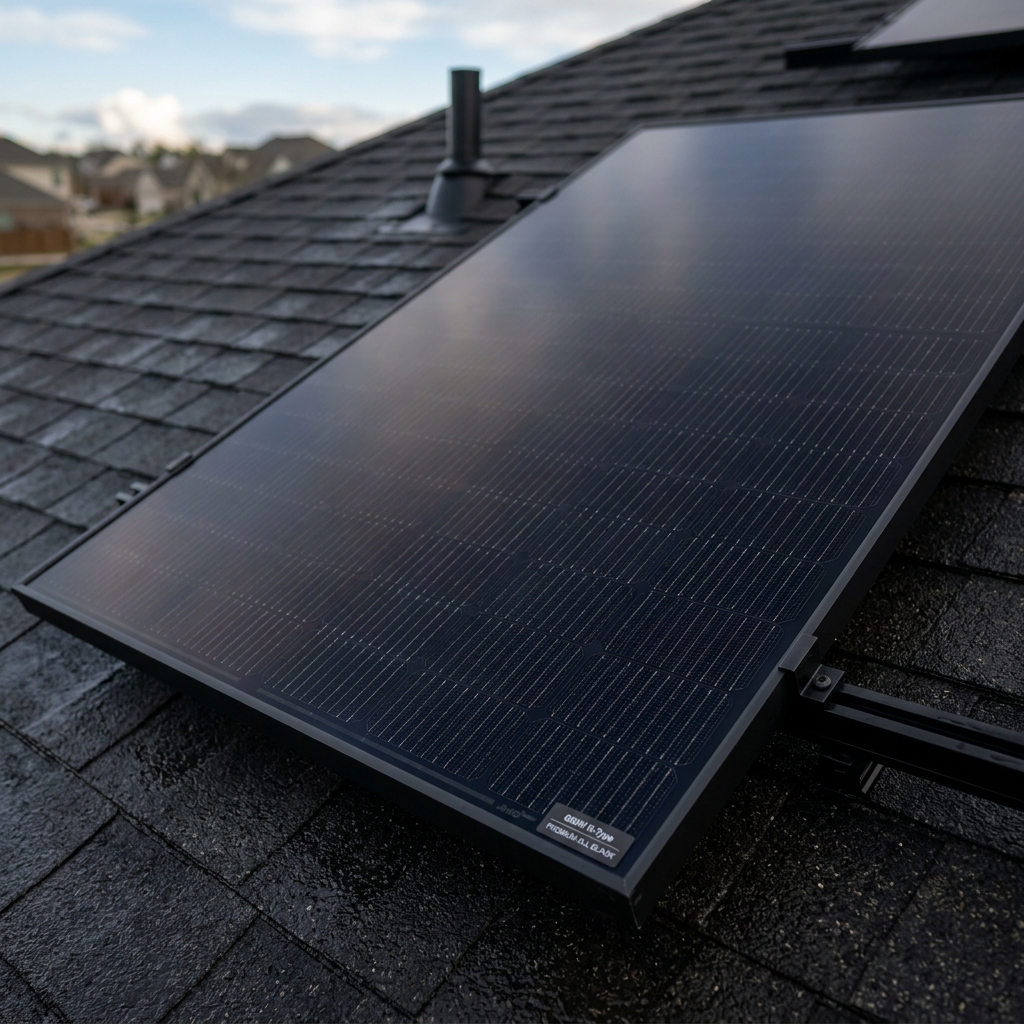 European Standard Full Black Monocrystalline Panel Residential Self-use Solar Power Component TOPCon 700W N-Type Home Use