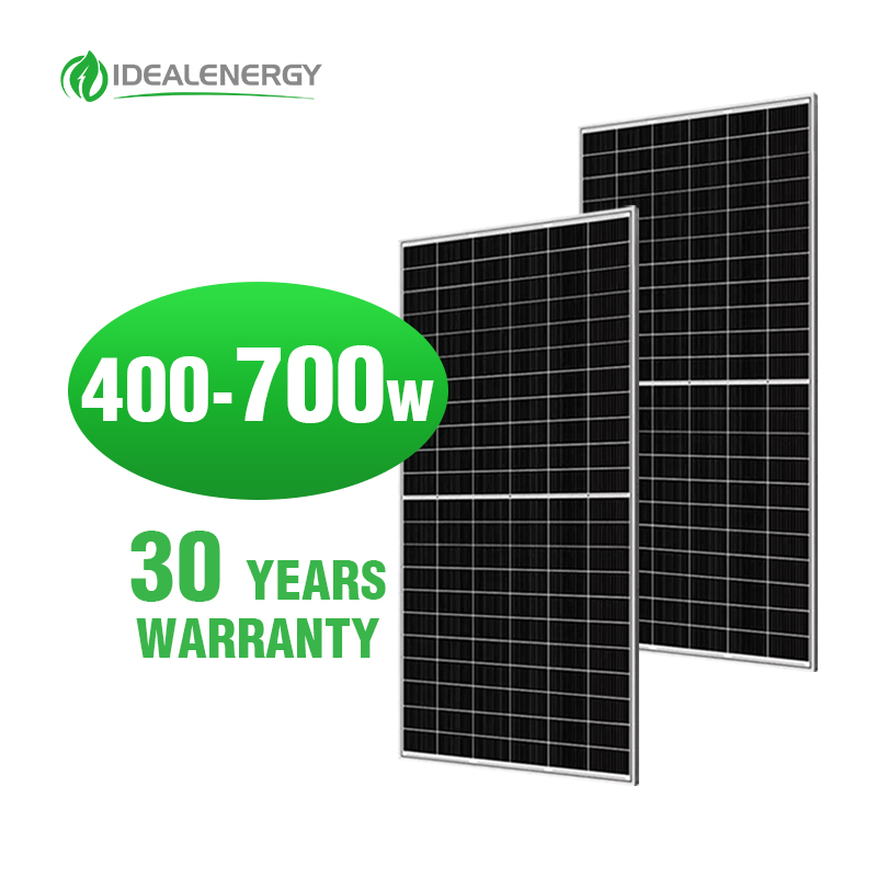 Industrial Hjt Bifacial Split 144 Cell n Type Solar Panel 400wp 500w 480 w 500 Watt 540 Wp 560w 750w 1000watts Solar Pv Panel