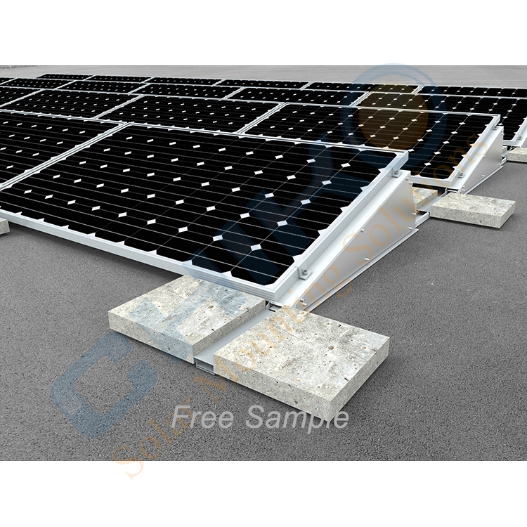 Best Ballasted Solution for Flat Roof Mounting Polycrystalline and Monocrystalline Silicon Solar Panels for Home Use
