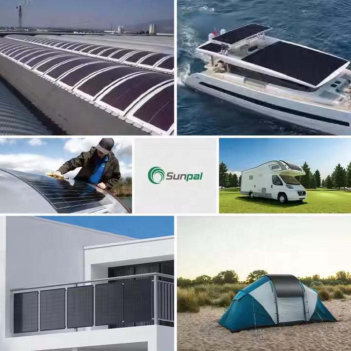 Sunpal ETFE Flexible Solar Panels 100W 500W 400Watt Pv Panels Solar Power