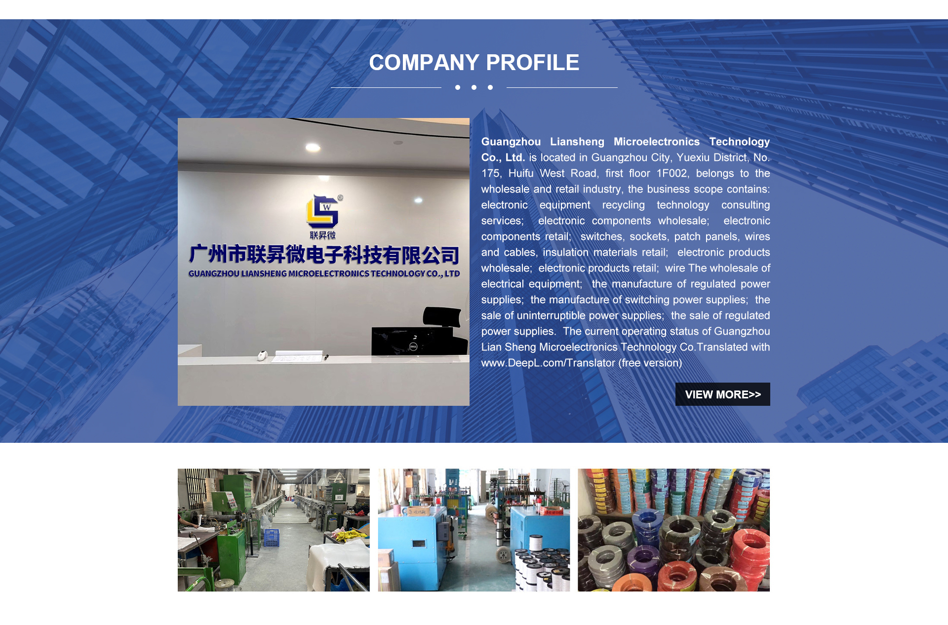 Product Presentation Banner