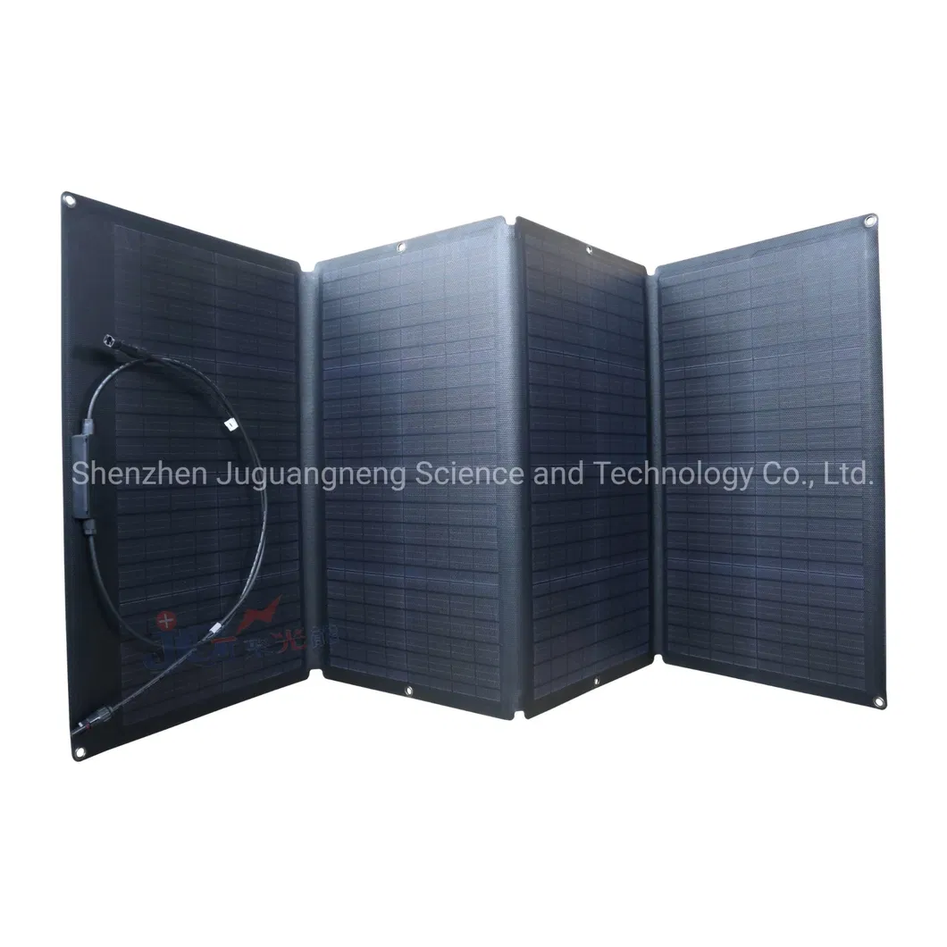 Semi-Flexible Solar Panel for off-Grid Camping Power Solutions