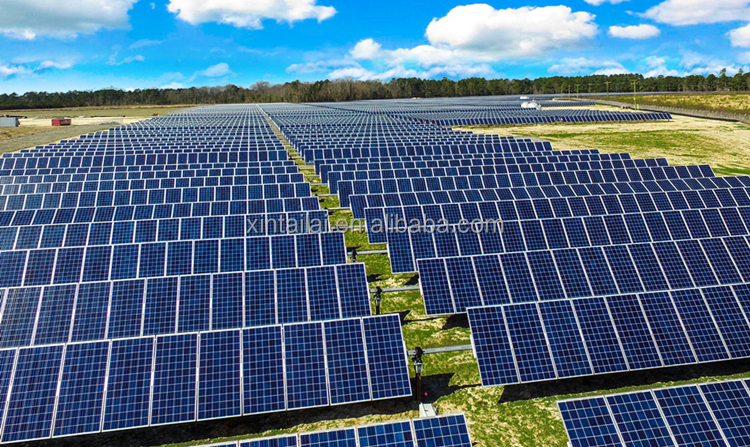 Large Scale Solar Array Grid Connection