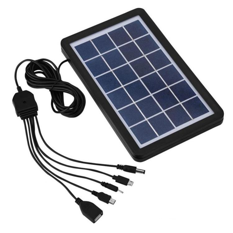3.5W Portable Solar Phone Mobile Panel Charger Cell Phone Solar Power Charger Solar Portable Mobile