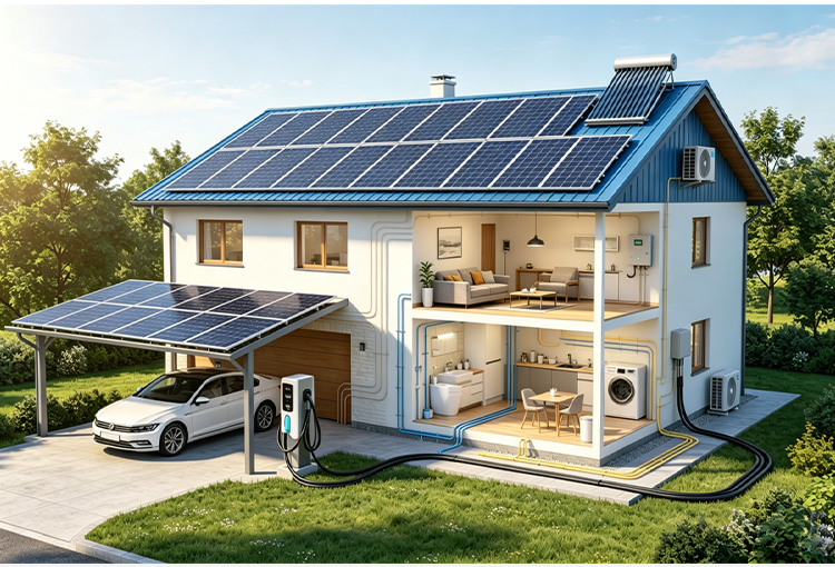 High Energy Performance Double Glass Bifacial N Type Mono Half Cell PV Module Series 600W Solar Panel for Utility Scale