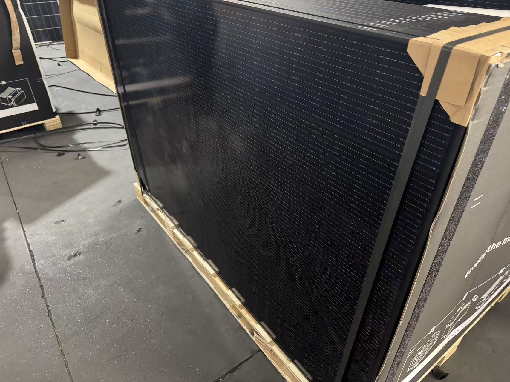 USA Los Angeles Warehouse 440W 450W Trina Solar Panels Topcon N Type Trina NEG9RC.27 445w Bifacial for Home Solar Roof System