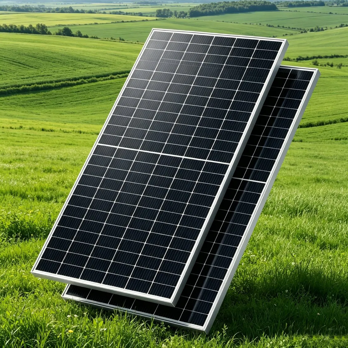 Powerful &amp; High-Efficiency Power Generation N-Type Solar Panels for off-Grid Systems and Rural Electrification