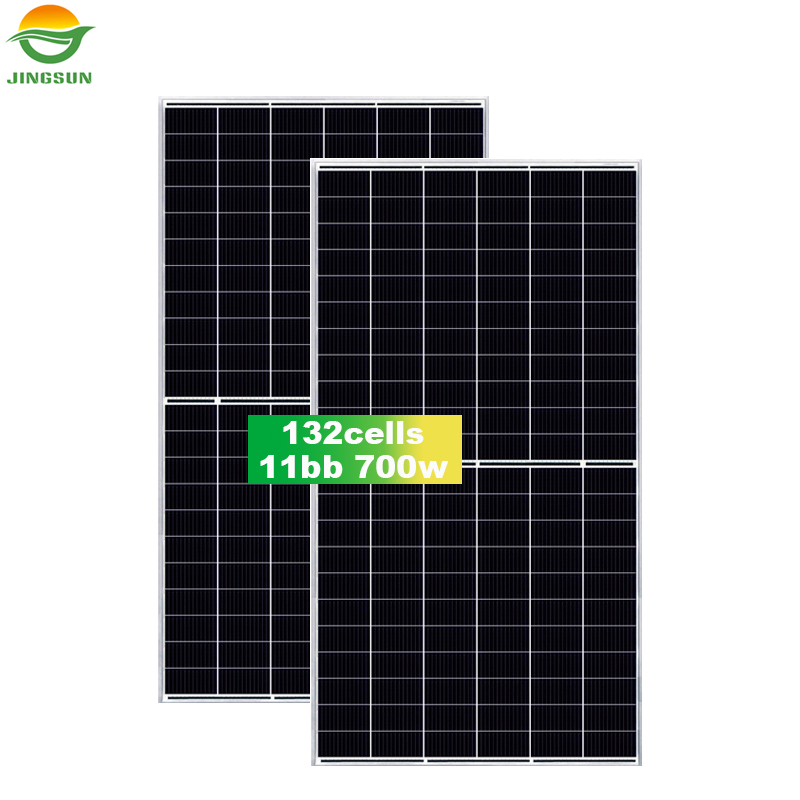 2384*1303*35mm Jingsun Carton Box Polycrystalline Solar Panel Mono Half-Cell with ISO