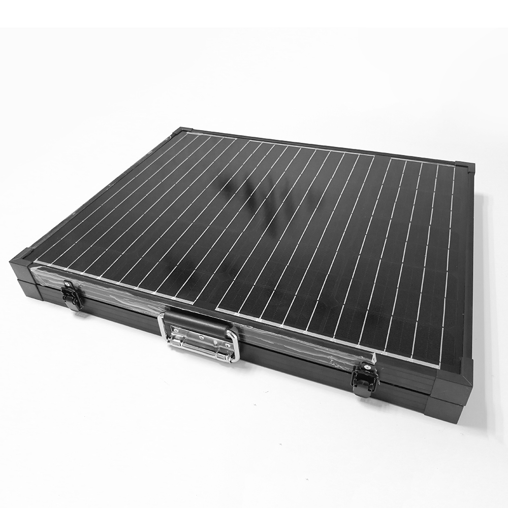 Portable folding solar panels