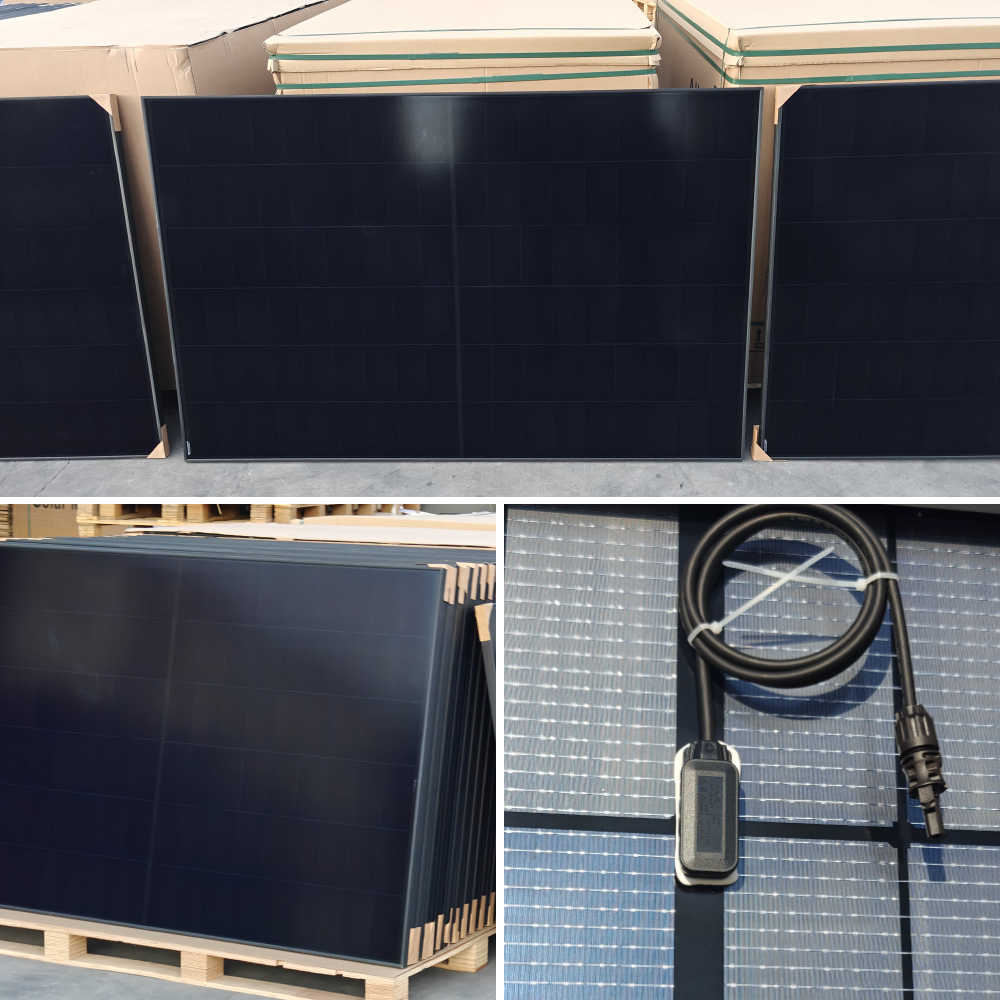 Sunevo OEM ODM N Type Back Contact 750W 770W 800W 805W Bifacial Solar Panels for Utility Scale Solar Farm and Industrial Plant