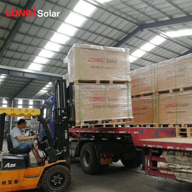 For Photovoltaic Module 620W HPDC Bifacial IBC PERC All Black Solar Panel 23.0% Max Efficiency High-Capacity Utility Scale