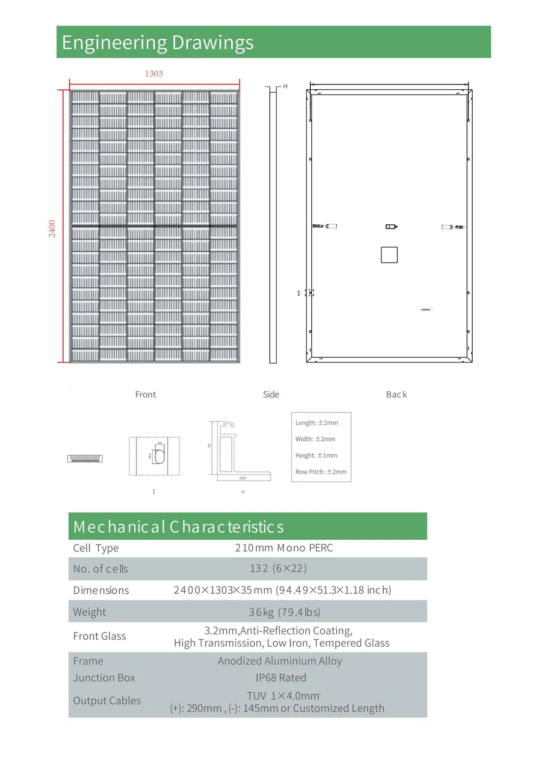 Free Shipping 660W 670W 680W 690W 700W 210mm Half Cell Solar Cell PV Module Monocrystalline Solar Panels with CE TUV ISO
