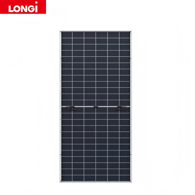 High Efficiency LONGi Hi-MO X10 LR7-72HVD 655W Bifacial N-Type HPBC 2.0 Double Glass PV Module for Utility Scale