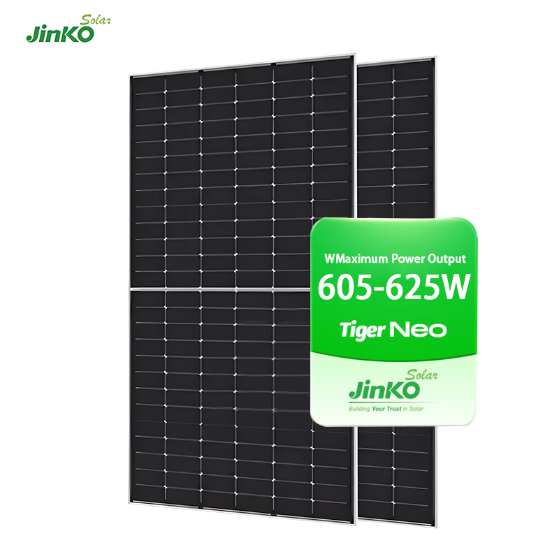 Jinko Solar Panels 605W 610W 615W 620W 625W 630W High Efficiency N Type Commercial Solar Panel for Electricity
