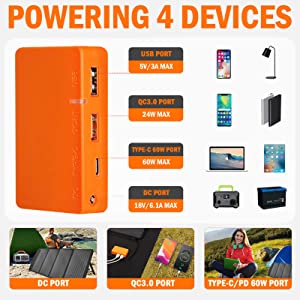 Powering 4 Devices