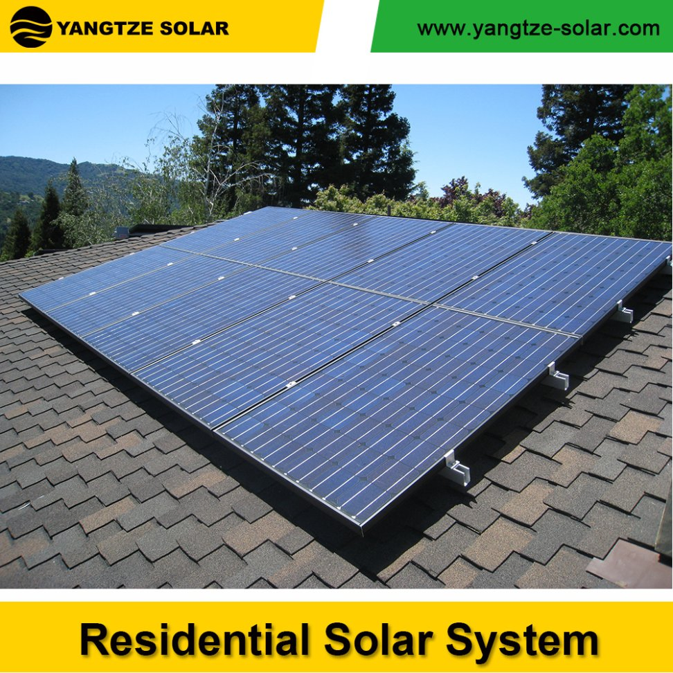 Yangtze High Efficiency Solar Panel 6kw on Grid Complete Set