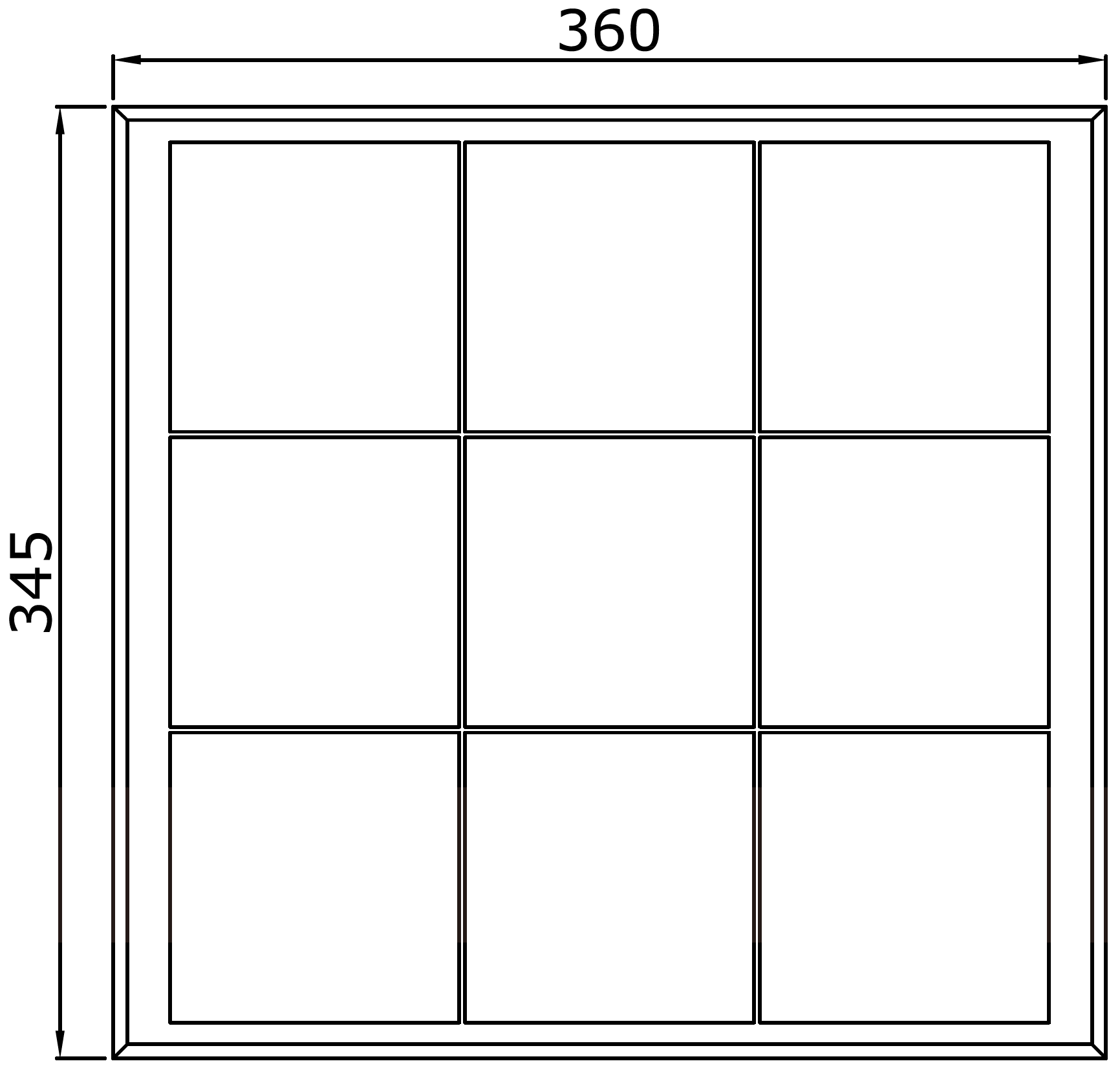 Solar Panel Dimension Diagram
