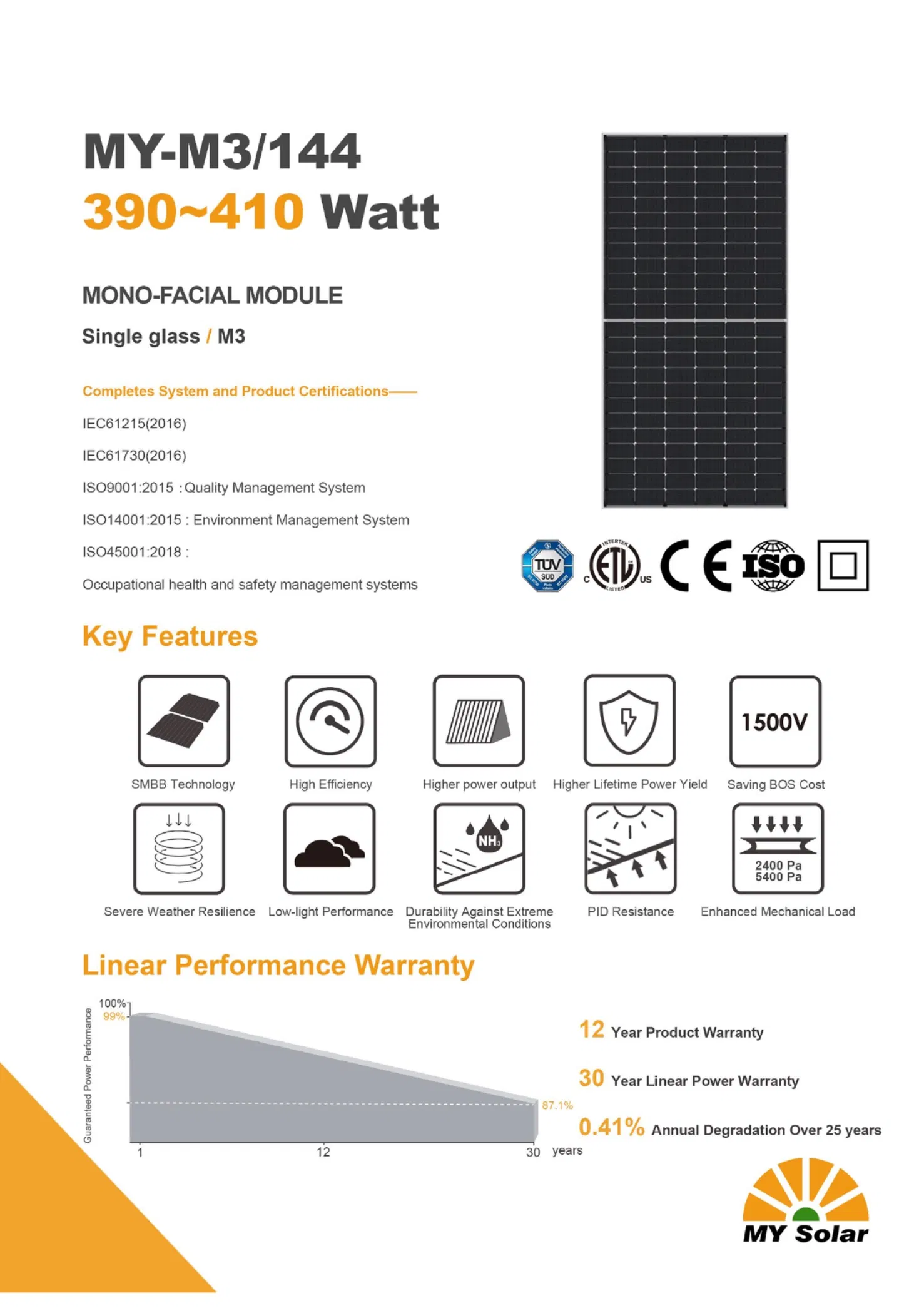 400W Solar Panels High-Efficiency Half-Cell Technology with Preferential Prices and Guaranteed Quality
