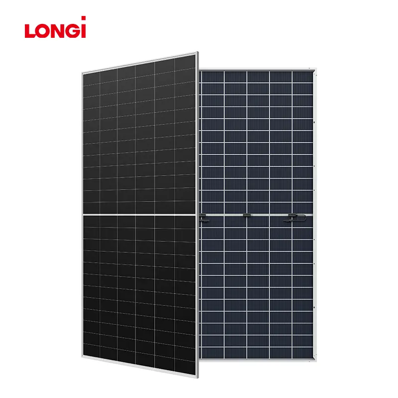 LONGi Hi-MO X10 Scientist Solar Panel for Large Scale Utility Solar Power Plant
