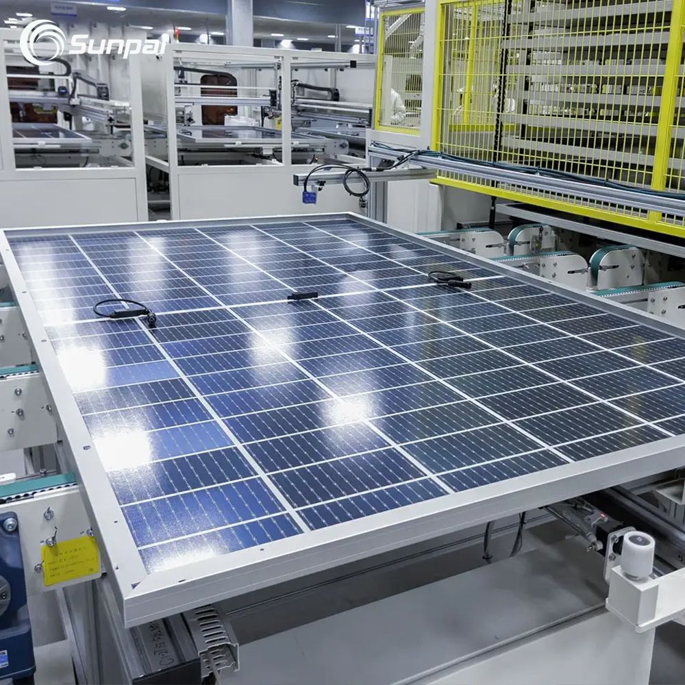Sunpal Double Glass Bifacial Paneles Solares Panels 650W 700W 750 Watt 1000W Monocrystalline Solar Photovoltaic Panels Price