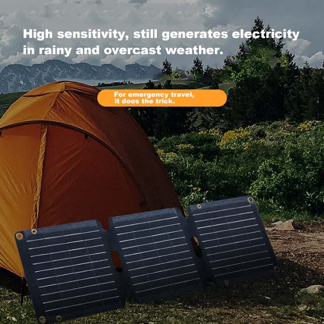 EU Hot Selling 21W 30W 60W Foldable Flexible Waterproof Solar Panels Portable Energy Storage Solar Panel