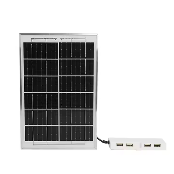 20W Mini Solar Panel with Excellent Outdoor Use Universal USB Charging Low Price N-Type Half Cell PEC Perc Type