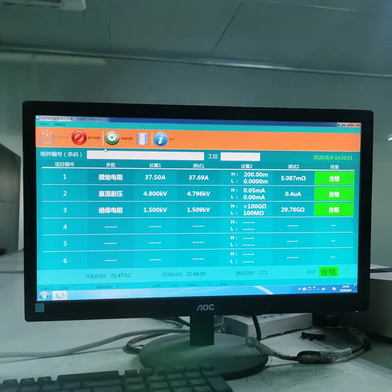 Solar QC testing process 2