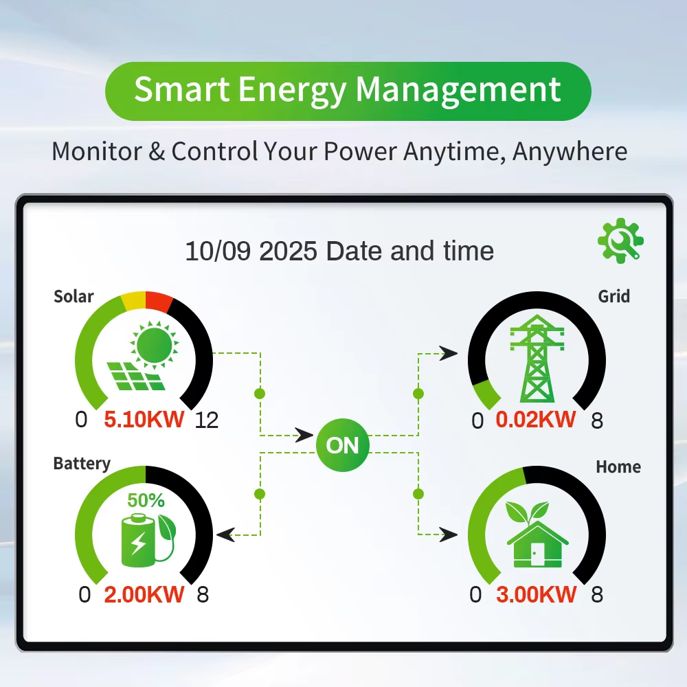Sunpal Solar Energy System Hybrid 20Kw 30Kw 50Kw Off-Grid Home Solar Power Panel System Complete Full Kit With Lithium Battery