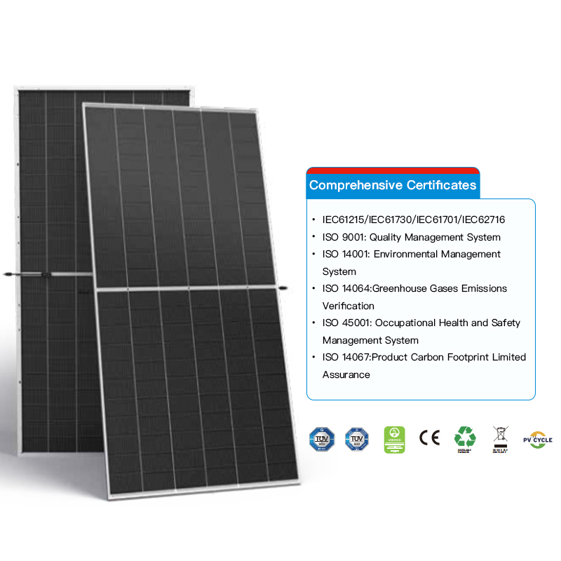 In Stock Trina Solar Vertex N-Type Bifacial Solar Panel 695W 720W | TSM-NEG21C.20 Double-Glass Module for Utility-Scale Projects