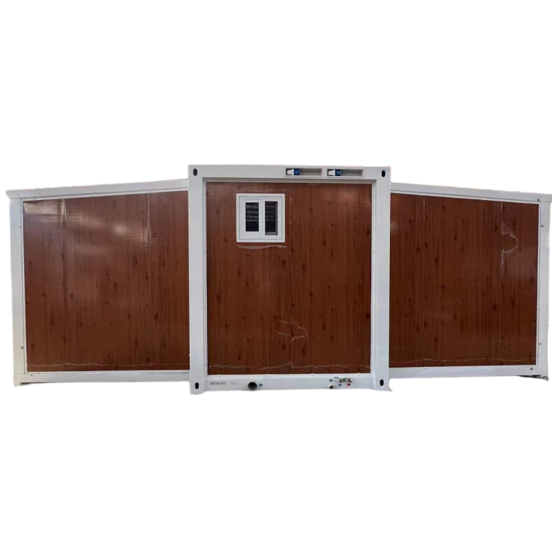 Luxury Cold-Proof Modular 20ft Expandable Container House Balcony Modern Design Hurricane Proof Steel Sandwich Panel Supermarket
