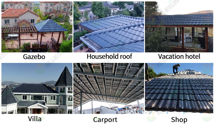 Solar Tiles Applications