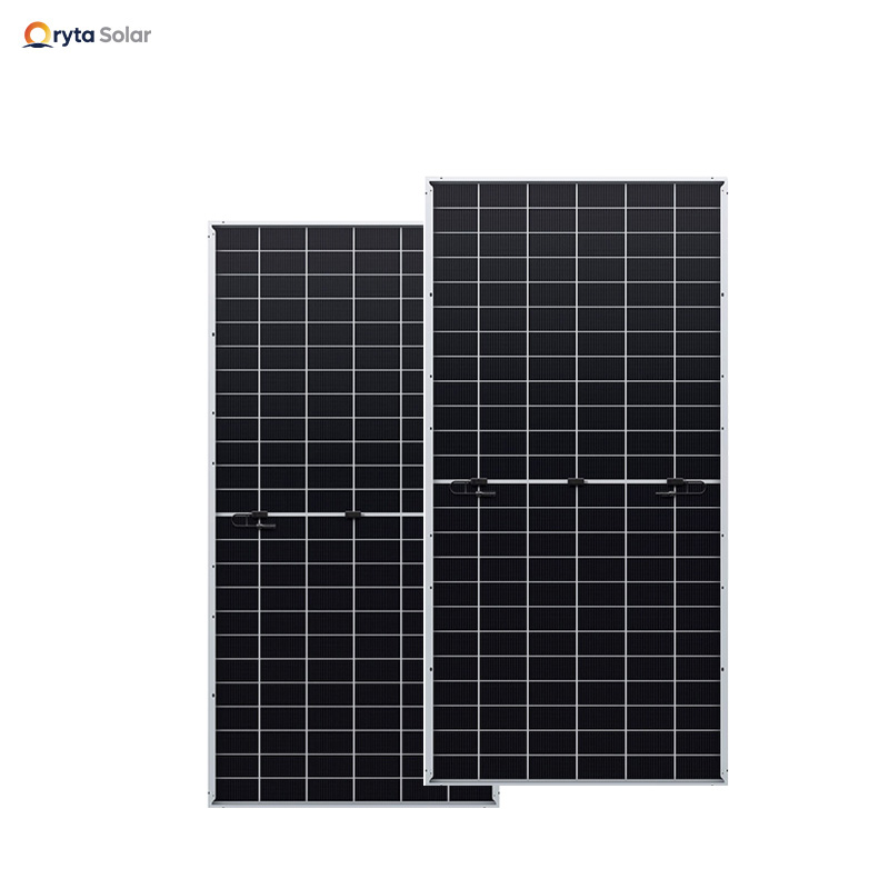 In Stock High Efficiency N-Type HJT Bifacial PV Solar Panels 700W 740W for Residential and Commercial Use