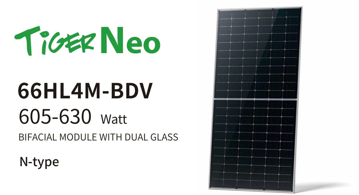 Jinko Solar Panels 605W 610W 615W 620W 625W 630W High Efficiency N Type Commercial Solar Panel for Electricity